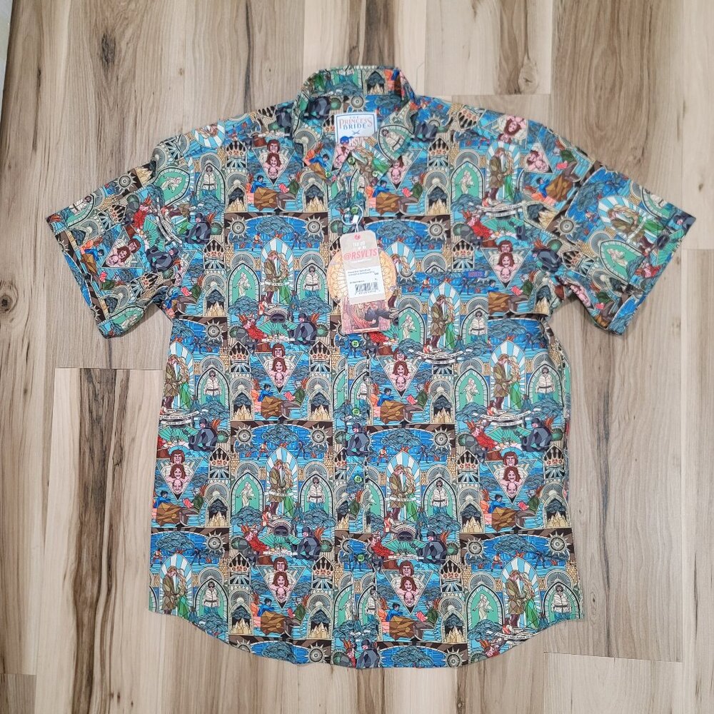 RSVLTS Shirt Mens Princess Bride Need a Miracle XL Stretch Short Sleeve